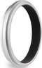 Haoge Lens Filter Adapter Ring for Fujifilm X100VI Fuji FinePix X100V Camera fit 49mm UV CPL ND Filter Lens Cap Replace Fujifilm AR-X100 Silver...