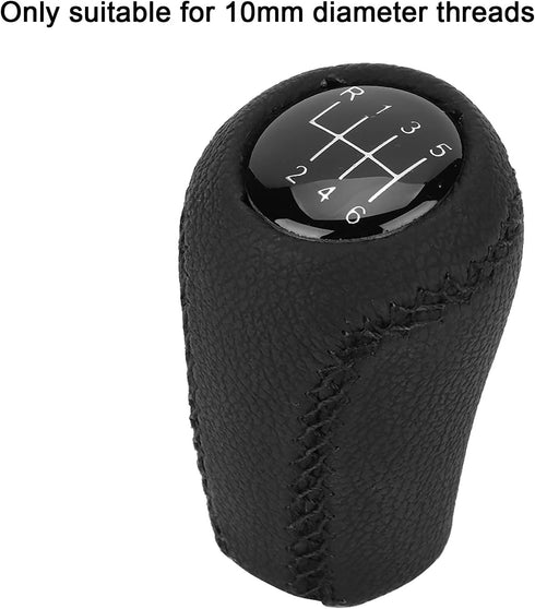 Gear Shift Handle, 5 Speed & 6 Speed Car Gear Stick Ergonomic Design Gear Shift Knob Fit for Mazda 3 BK BL 5 CR CW 6 II(6 speed)...