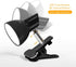 Clamp Light, Super Bright Clip Lamp for Book Reading in Bed Headboard Light, Easy to Attach Illumination Powerful Small Compact Clamp Lamp Black...