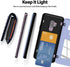 GOOSPERY for Samsung Galaxy S9 Plus (2018) Card Holder Wallet Case, Easy Magnetic Door Closure Protective Dual Layer Bumper Phone Back Cover with ...