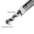 uxcell Square Hole Drill Bit, 3/4" High-Carbon Steel Hollow Chisel Mortise Power Tool for Woodworking...