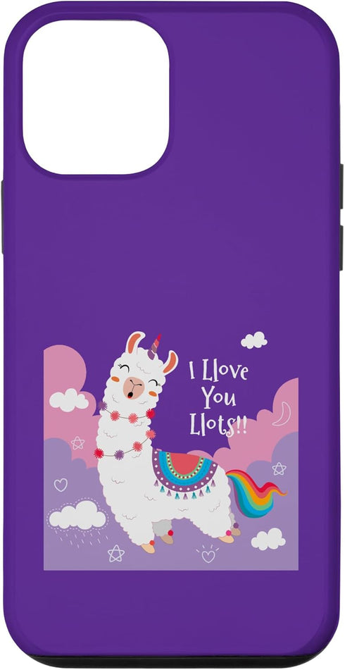 iPhone 12 mini Llama Animationsaurus Love You Lots Case...