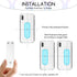 Phone Grip Strap Holder Cell Phone Strap Finger Holder for Hand Leather Telescopic Phone Finger Strap Stand Universal Finger Kickstand for Most Sm...