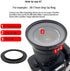 95 to 86mm Metal Step Rings/ 95mm to 86mm Step Down Ring Filter Ring Adapter for 95mm Camera Lens & 86mm UV CPL ND Filters Hoods Caps LingoFoto FS...