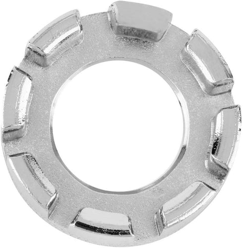 1 PCS Bicycle Wire Wrench Bicycle Spoke Tire Repair Mountain Steel Wheel Tool 8 Notch Silver Wrench Tool...