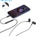 Wired in Ear Headphones with Mic and Type C Adapter Wired Earbuds with Microphone 3.5mm, HiFi Wired Earphone Kit Compatible with Most Smartphones/...