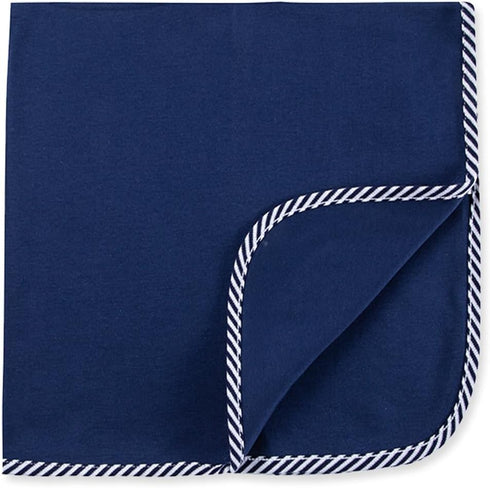 Little Me Blankets for Baby Boys' Sailboats Swaddling Receiving Blanket...