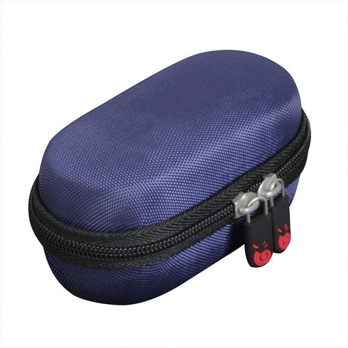 Hermitshell Hard Travel Case for TOZO T10 TWS Bluetooth 5.0 Earbuds True Wireless Stereo Headphones (Dark Blue+Black Zipper)......