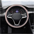15 Inch Car Steering Wheel Cover, Anti-Slip Non-Slip Breathable Elastic Soft Comfortable Automotive Steering Wheel Protector Cover for Men Women, ...