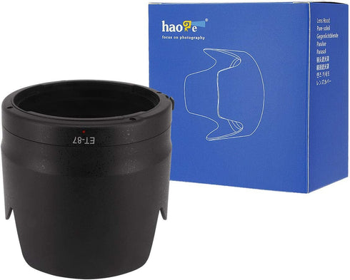 Haoge Bayonet Lens Hood Compatible with Canon EF 70-200mm f/2.8L IS II USM Lens replaces Canon ET-87...