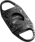 CIGARLOONG Cigar Cutter Black Engraved Stainless Steel Double Blades Cigar Guillotine...
