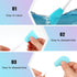 Silicone Face Mask Applicator, 4 PCS Double-End Mask Brushes for Facial Mud Mixing Spatula Soft Makeup Beauty Brush Tools for Apply Skincare Cream...