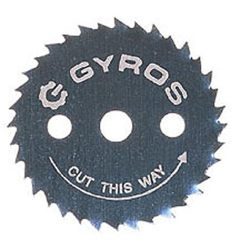 Gyros Mini Circular Ripsaw Blade, 1 ¼ Inch Diameter Made with 48 Teeth Per Inch for Fast Easy Sawing of Wood and Plastic Exclusively. Compatible w...
