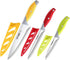 Chef Knife, 3PCS Kitchen Knife, Multicolor Stainless Steel Sharp Chef Knife Set, 8 Inch Chef's Knife, 4.5 Inch Utility Knife, 4 Inch Paring Knife ...