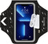 Running Armband for iPhone 16 Pro Max/16 Plus/15 Pro Max/15 Plus/iPhone 14 Pro Max/14 Plus/13,12,11 Pro Max, Gym Workouts Arm Band with Earphone H...