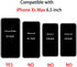 TENOC Phone Case Compatible with iPhone Xs Max, Clear Case Non-Yellowing Protective Bumper Hard Back Cover for 6.5 Inch...