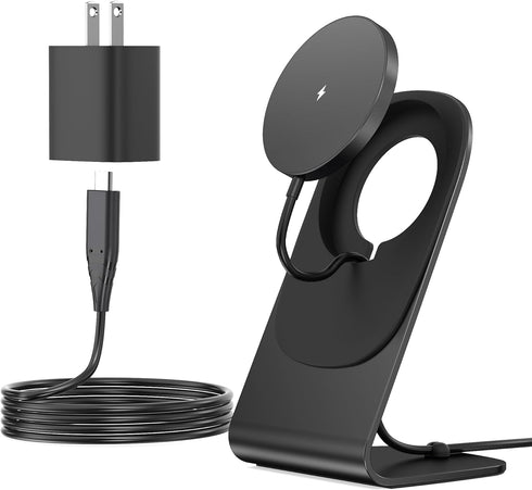 Magnetic Wireless Charger for Apple Series, Mag-Safe Charger Stand 15W Fast Wireless Charging Stand/Pad for iPhone 15 14 13 12 Pro Max Mini, Airpo...