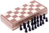 15" Classic Vintage Standard Folding Wooden Chess Set, Foldable Games Board Crafted Carved...