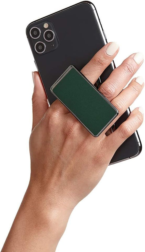 HANDL New York HANDLstick Midnight Green/Grey Grip and Stand for Smartphone...