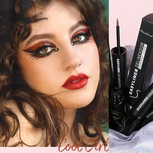 AKARY Dip Eyeliner Waterproof 24H Longlasting, Black Liquid Eyeliner Quick Drying, Colored Eye Liner Pencil for Women Bold & Natural Eye Make Up w...