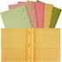 Mr. Pen- Plastic Folders with Pockets and Prong, 5 Pack, Assorted Colors, Pocket Folders, Folders with Prongs, File Folders with Fasteners, 2 Pock...