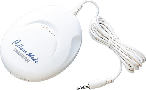 Sangean America, Inc. PS-100 Pillow 3.5mm Aux Portable Speaker, White, One Size...