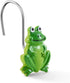 CHICTIE Frog Shower Curtain Hooks Rings,Set of 12 Green Decorative Shower Curtain Hooks,Stainless Steel Rustproof Animal Shower Rings for Bathroom...