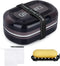 Travel Soap Box,soap Bar Holder Dish Container Case with Soap Bag & Silicone Band,Strong Sealing Leak Proof Portable,Best for Bathroom/Camping/Gym...