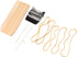 Tissting Mini Darning Loom 14 Hooks, Weaving Loom with Rubber Bands and Wooden Boards, Bracelet Making Kit String for Beginners Quickly Mending Je...