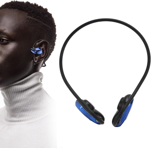 EBTOOLS Open Ear Bluetooth 5.3 Sport Headphones, Sweatproof Earphones, Noise Reduction Stereo Sound, for Workouts Running Cycling Hiking Driving (...