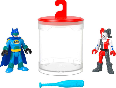 Fisher-Price Imaginext DC Super Friends Batman Toys, Color Changers Figure Set, Batman & Harley Quinn for Preschool Kids Ages 3+ Years...