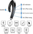 Ear Hook Bluetooth Headphone V5.0 with Mic, Painless Single Ear Wireless Headset 5 Hrs Playtime for Android Phones/iPhone X/8/7/6, Lightweight Non...