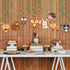 30Ct Woodland Animals Hanging Swirl Decorations, Forest Friends Birthday Party Supplies for Boy Girl Kids, Woodland Creatures Baby Shower Theme De...