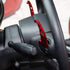 Silver Aluminum Steering Wheel Shift Paddle Extended Shifter Trim for Dodge Charger 2015+/Chrysler 300 2015-2021 (Red with Hole)...