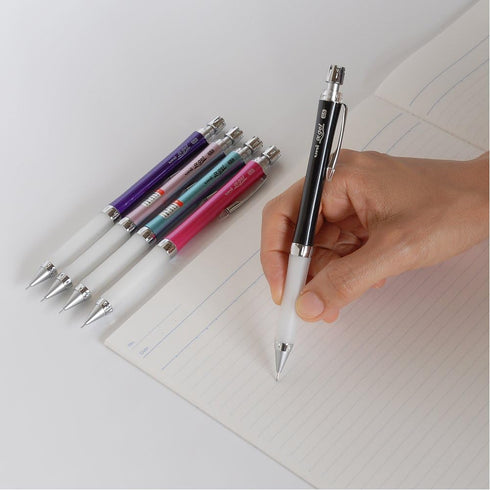 Uni Mechanical Pencil, Slim Model with White Alpha Gel Grip, 0.5mm, Turquoise (M5807GG1P.71)...