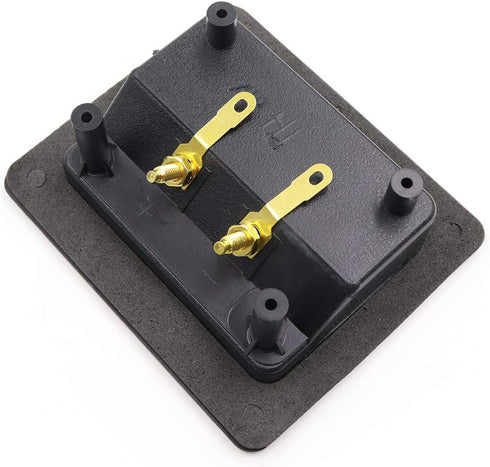 Luomorgo ABS 2 Position Screw-in Speaker Box Terminal Cup Binding Post for Car/Home Audio 301 Copper Rod 4pcs...