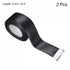 uxcell Waterproof Seal Caulk Strip Tape Self Adhesive 1.5"W x 10.5'L PVC Sealing Tape for Kitchen Bathroom Black 2Pcs...
