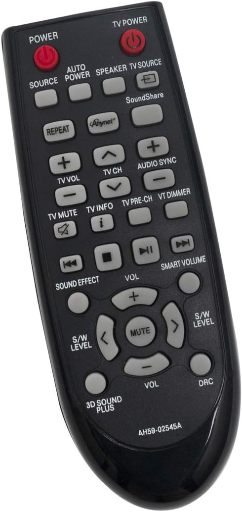 AH59-02545A Replacement Remote Control Applicable for Samsung Soundbar HW-F750 HW-F751 HW-F750/ZA HW-F751/ZA HWF750 HWF751 HWF750/ZA HWF751/ZA Sou...