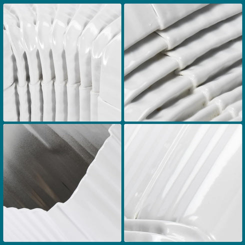 Downspout Gutter Elbows ?Positive Elbow?90 Degrees 3x2 Style A? Gutter Elbow, Downspout Elbow, Roofing Gutter Downspout Elbows (White)...