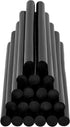 OCGIG 20 Pcs 11mm x 200mm (0.43Inch x 8Inch) Adhesive Glue Sticks Hot Glue Sticks Black for Car Audio Craft General Purpose...