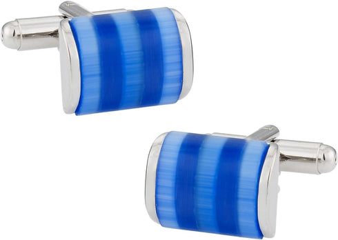 Blue Catseye-Style Cufflinks...