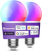 Light Bulbs with Matter, Smart Light Bulbs, WiFi Led Light Bulb Works with Alexa/Google Home/Apple Home/SmartThings, Hub Required, Smart Bulb, Col...