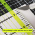 UOOU Quilting Ruler(12.5"X12.5"), Square Quilting Rulers Fabric Cutting Ruler Acrylic Quilters Rulers Clear Mark for Easy Precision Cutting and Cr...