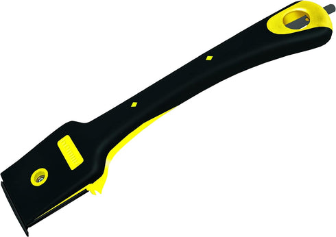 ALLWAY FE4 4-Edge Soft-Grip Scraper with File for Wood and Painting Applications, 2-1/2"...