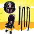 Baby Stroller Safety Belt, Baby Chair Safety Harness, Child Pram Seat 5 Point Harness Black Pushchair for Baby Stroller...