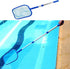 Ahn'Qiraj Pool Skimmer Net with Pole, Pool Net Fine Mesh with Telescopic Pole Leaf Skimmer Mesh (Light Blue)...