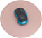 Round Mouse Pad 220x220x2mm, PU Leather Gaming Mouse Mat,Waterproof Non-Slip PU Smooth Mouse Pad Design for Office,Home and Travel (Pink/Silver)...