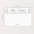 m&h invites Time Capsule Message Cards (50 Count) - Baby Shower or 1st Birthday Game Activity...
