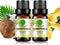 2-Pack Coconut Vanilla Essential Oil - 100% Pure, Best Organic Therapeutic Grade Blend Essential Oil - 10 ml...
