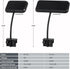 Boxtech Fish Tank Led Light, Small Aquarium Clip On Light, 8W White Led Clamp Light, 4.53 Inch USB Full Spectrum Planted Light for 3 to 6 Gallon T...
